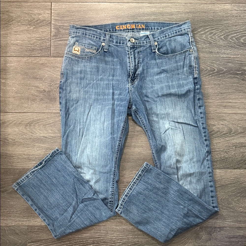 Cinch Bootcut Men's Light Blue Jeans